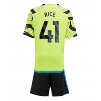 Camisa de time de futebol Arsenal Declan Rice #41 Replicas 2º Equipamento Infantil 2023-24 Manga Curta (+ Calças curtas)